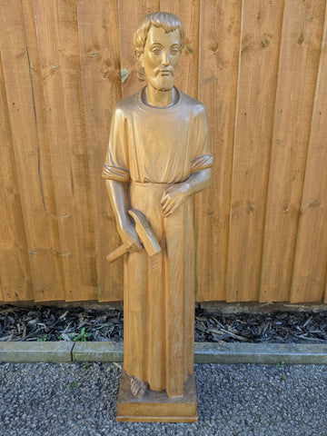SECOND-HAND ST JOSEPH THE WORKER STATUE - XUPL2/2CB