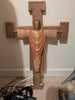 SECOND-HAND CROSS WITH CHRISTUS REX FIGURE - XUPL3/2K