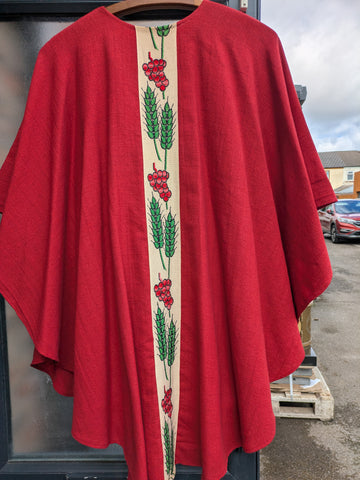 SECOND-HAND CHASUBLE AND STOLE - XUPL4/3K