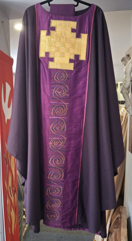 Secondhand Chasuble & Stole - ref XUPL5/5C