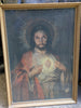 SECOND-HAND PRINT OF THE SACRED HEART - XUPL6/1C