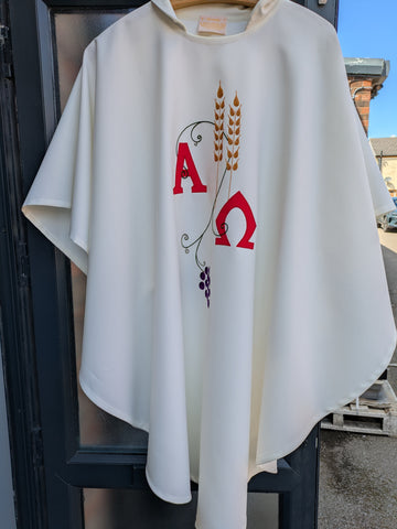 SECOND-HAND CHASUBLE AND STOLE - XUPL6/1RA