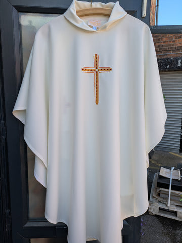 SECOND-HAND CHASUBLE AND STOLE - XUPL6/1RB