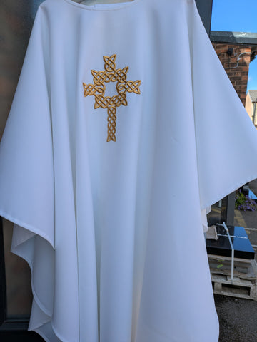 SECOND-HAND CHASUBLE AND STOLE - XUPL6/1RE