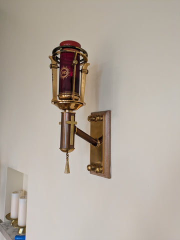 SECOND-HAND SANCTUARY LAMP BRACKET - XUPL6/1S