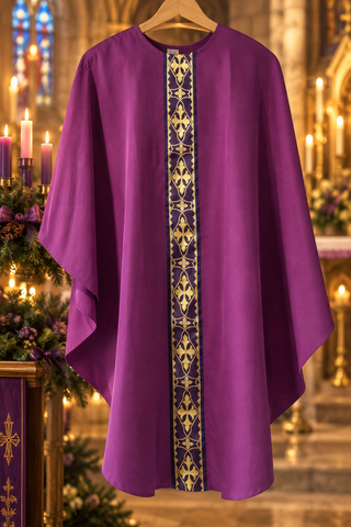 Secondhand Chasuble & Stole - ref XUPL8/2H - UNDER OFFER