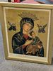 SECOND-HAND FRAMED PRINT OF OUR LADY OF PERPETUAL SUCCOUR - XUPNE1