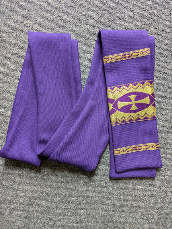 Secondhand Deacons Stole - ref XUPPD1