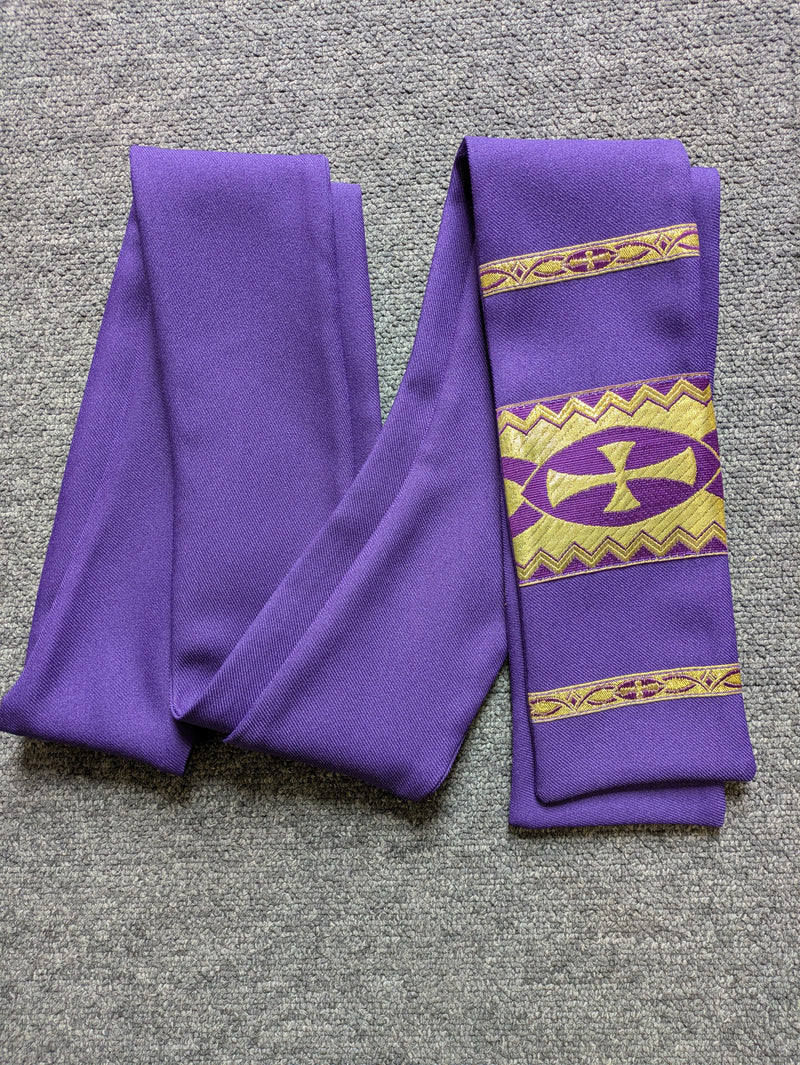 Secondhand Deacons Stole - ref XUPPD1