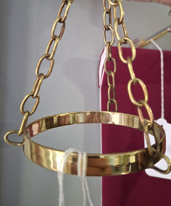 Secondhand Sanctuary Lamp Ring & Chains - ref XUPSLRC