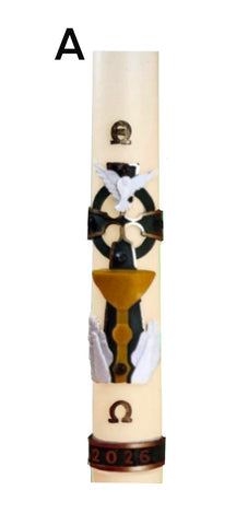 WAX MOTIFS FOR PASCHAL CANDLE
