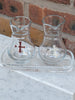 SECOND-HAND GLASS CRUETS - XUPJ2/4L