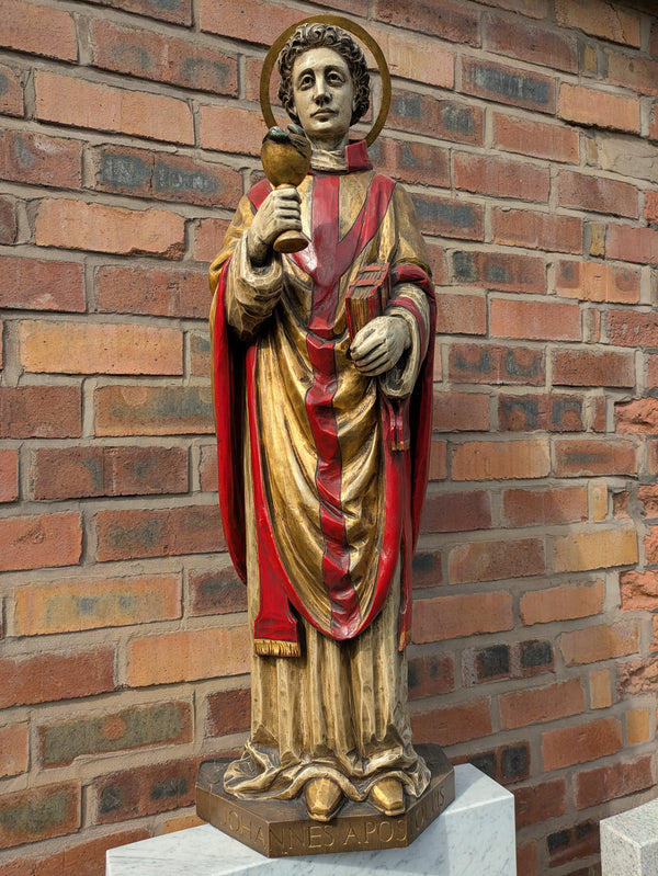 ST JOHN THE EVANGELIST STATUE (XUPJ7/4C)