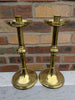 SECOND-HAND BRASS CANDLESTICKS - XUPK4/1C