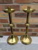 SECOND-HAND BRASS CANDLESTICKS - XUPK4/1C