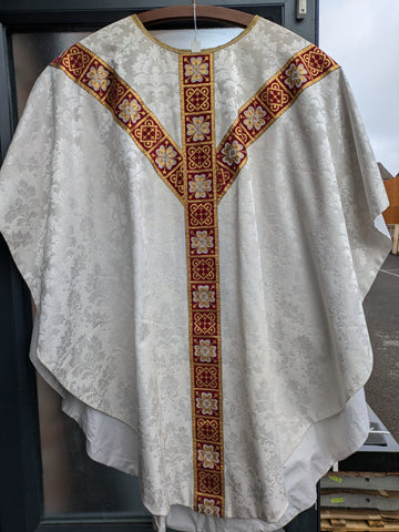 SECOND-HAND CHASUBLE AND STOLE - XUPK4/1H