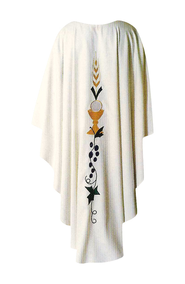 IVORY FULL GOTHIC CHASUBLE ST ITA